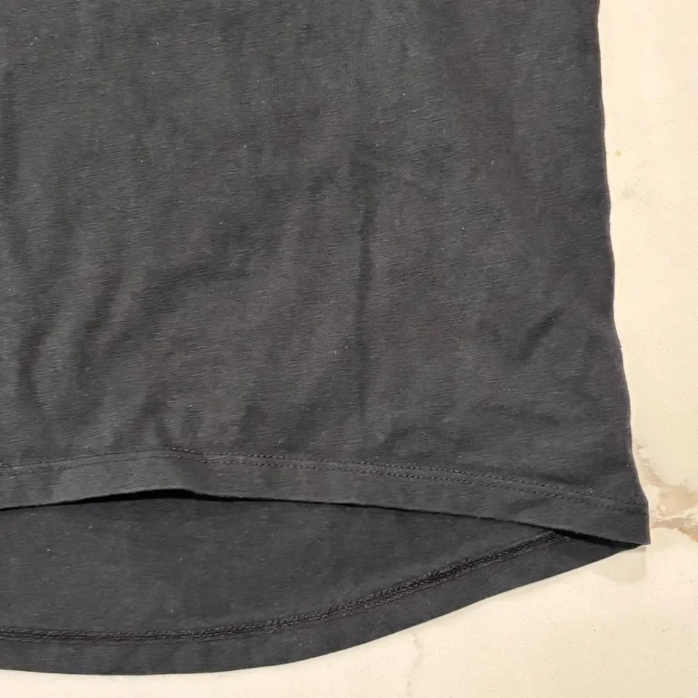 JUSTICE | Black Sequins Girls Long Sleeve Top T Shirt Embellished Size 7